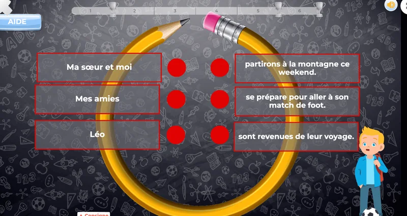 exercices français 6p harmos orthographe
