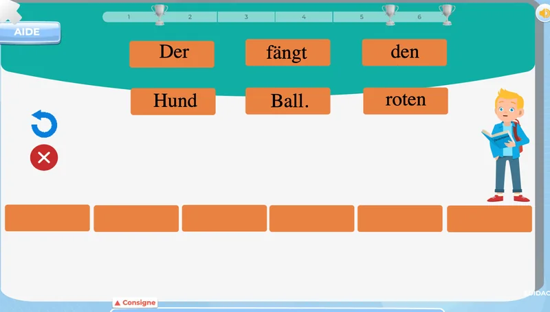 exercices allemand 7p grammaire