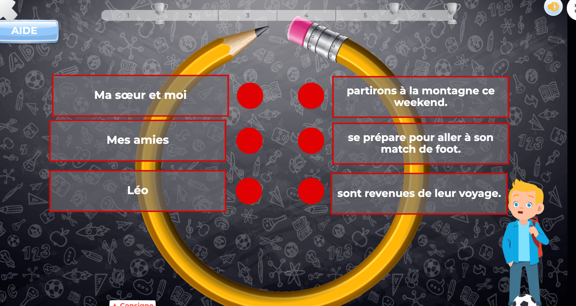 exercices français 6p harmos orthographe