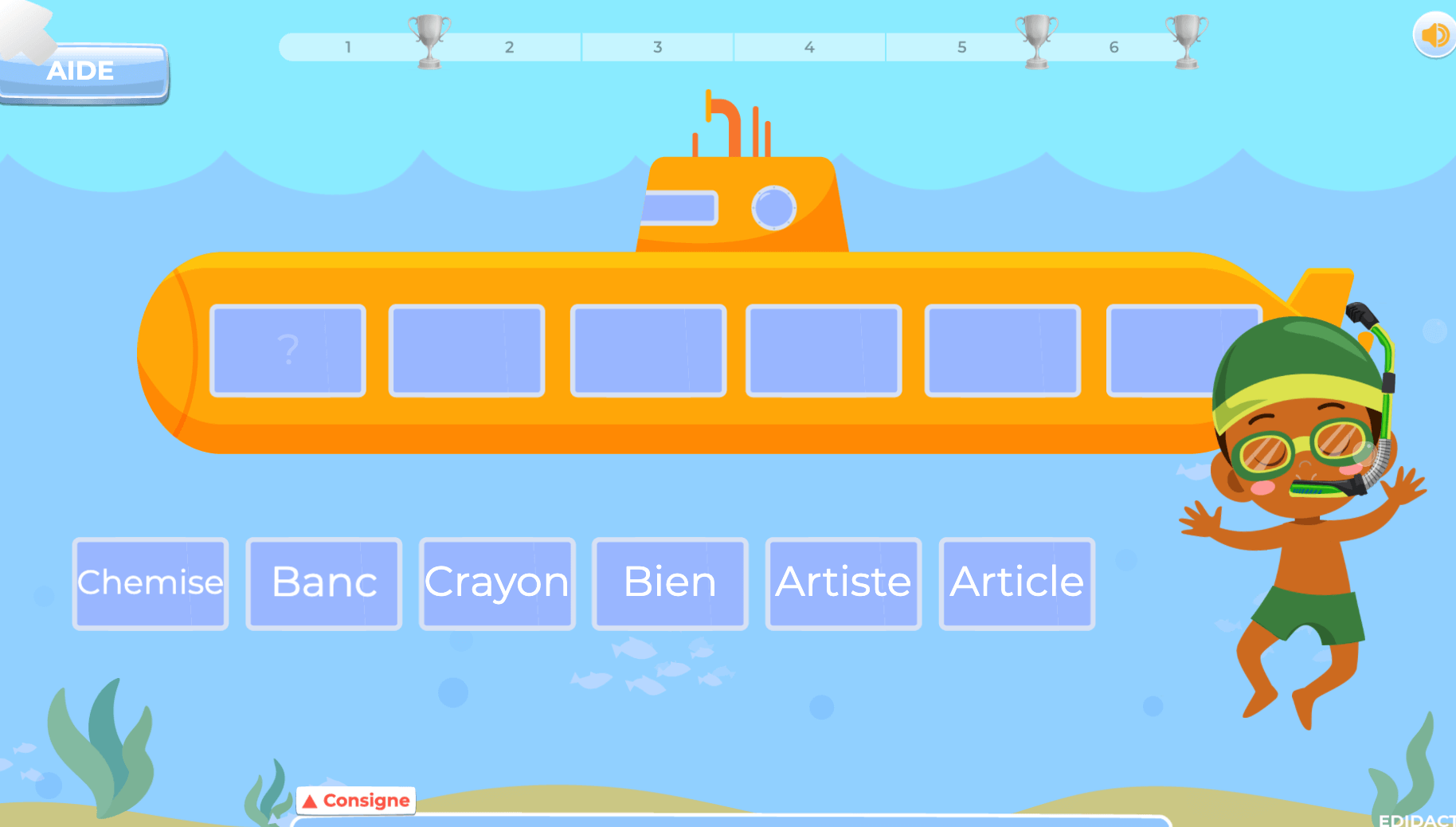 exercices français corrigés 3P harmos orthographe et alphabet