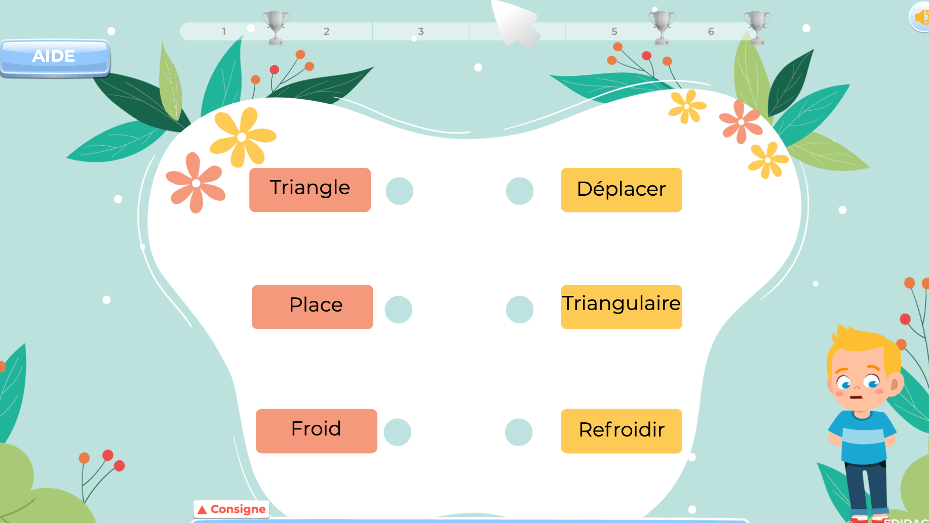 fiches français 3p harmos mots et vocabulaire