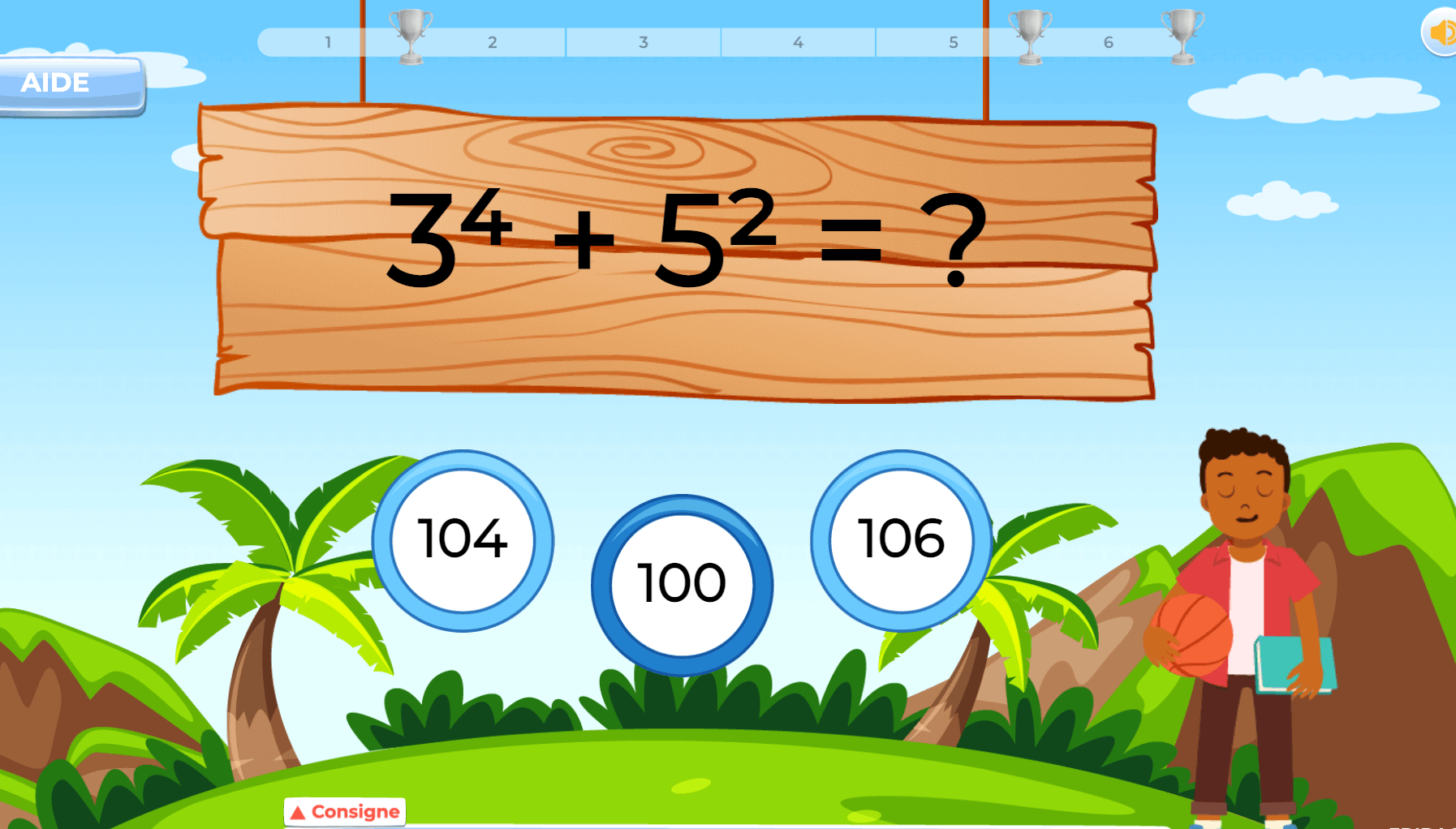 exercices maths 10eme primaire calcul puissance