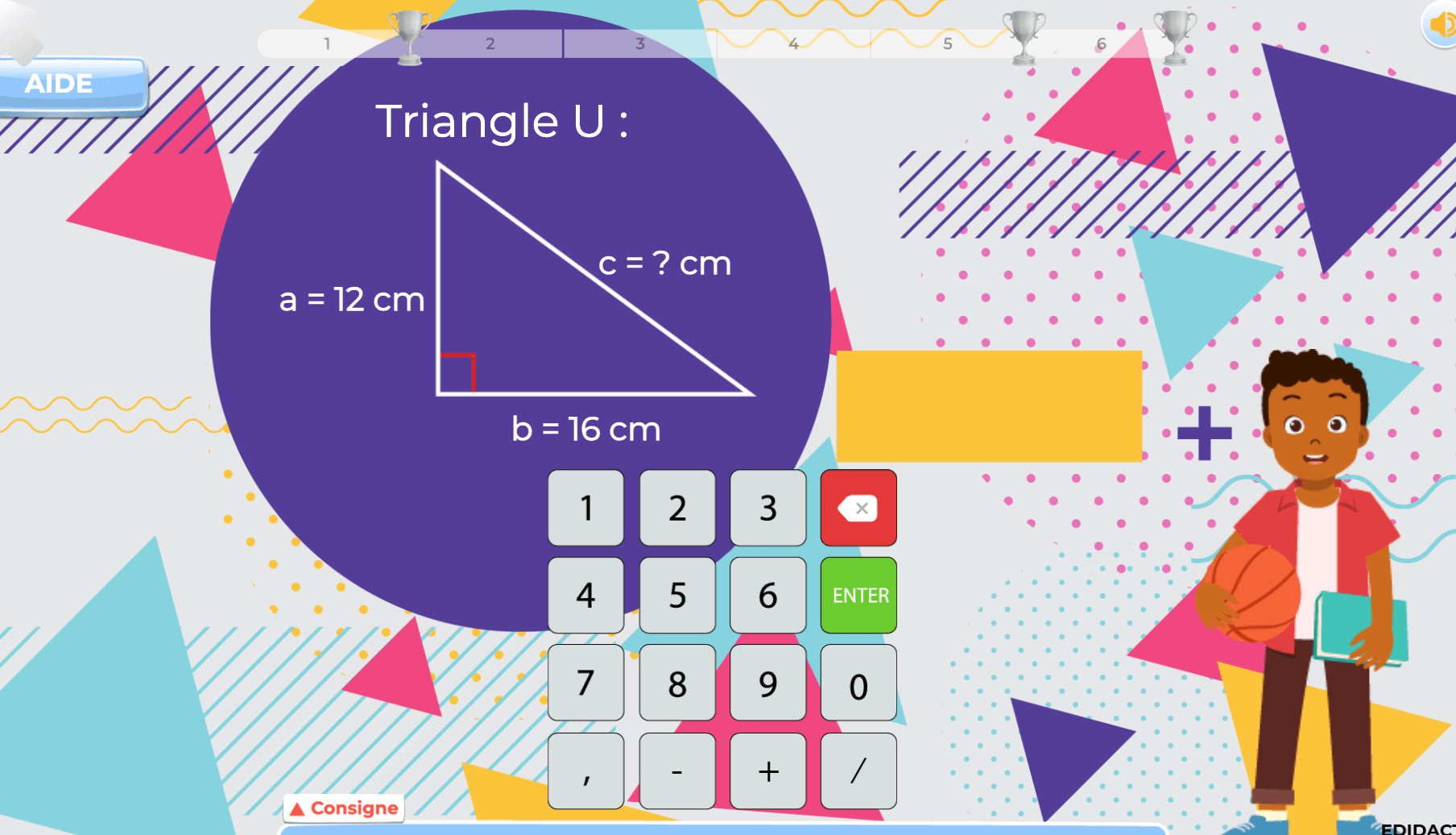 exercices maths 10p suisse harmos theoreme pythagore