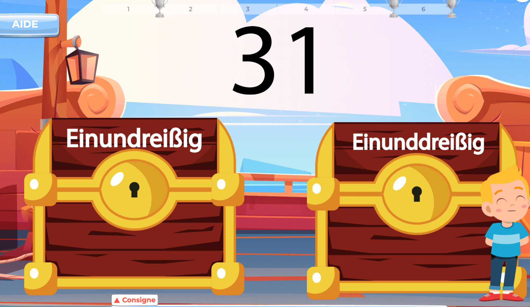 exercices allemand 6eme harmos apprendre les chiffres