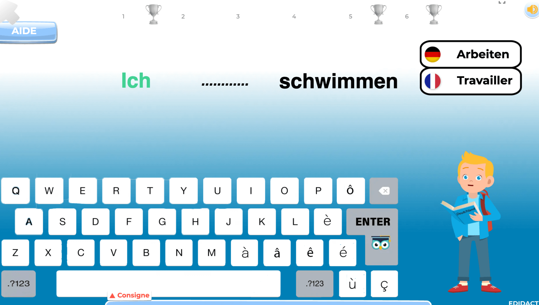 exercices allemand 8eme harmos conjugaison