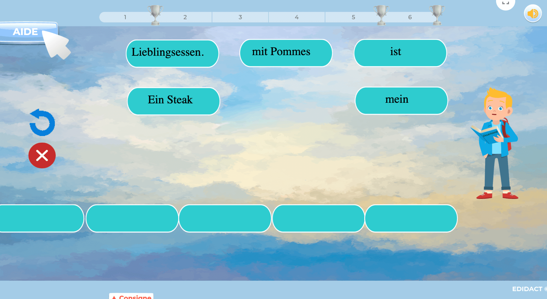 exercices allemand 8eme harmos grammaire