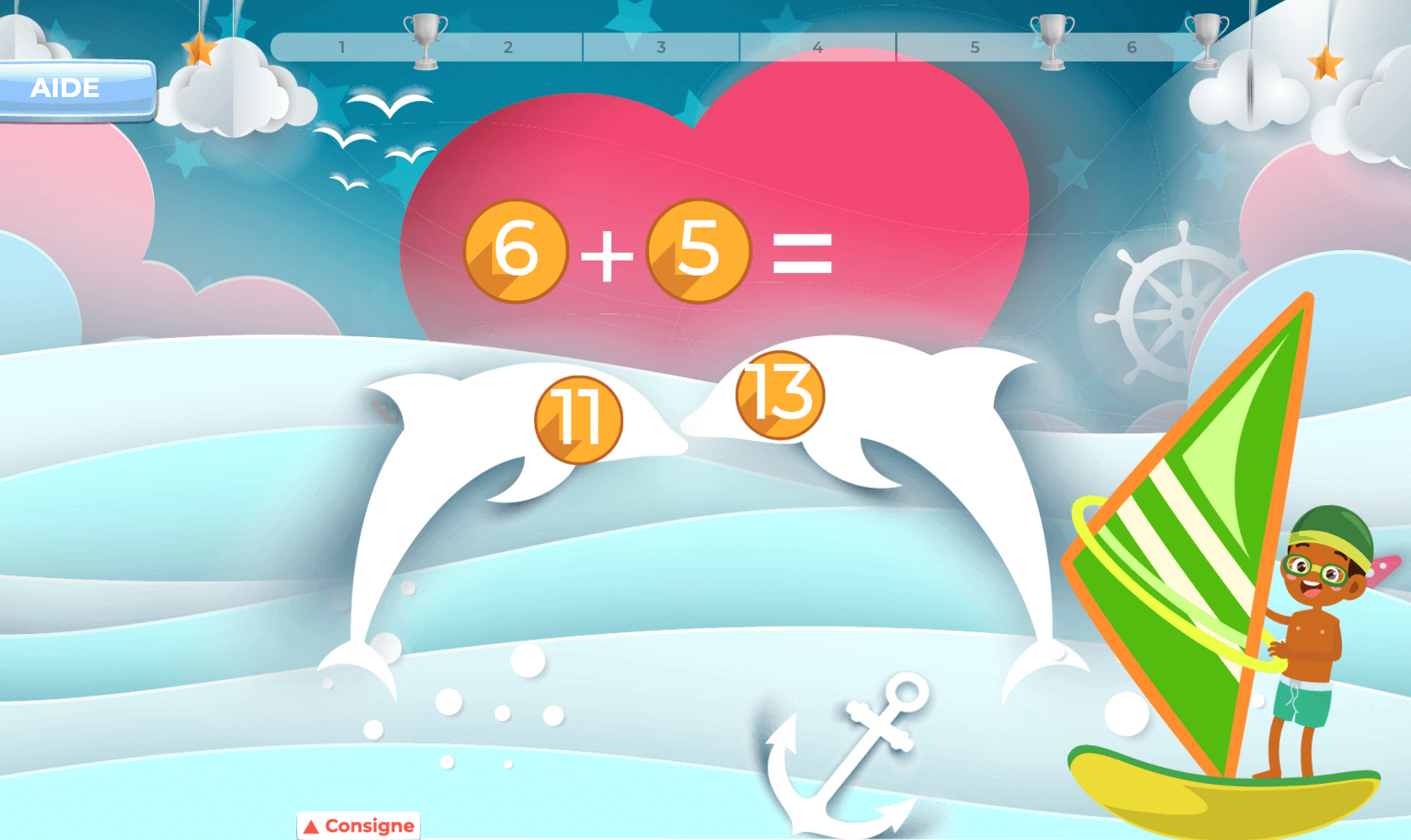 Addition et soustraction simples pour la 2P Harmos