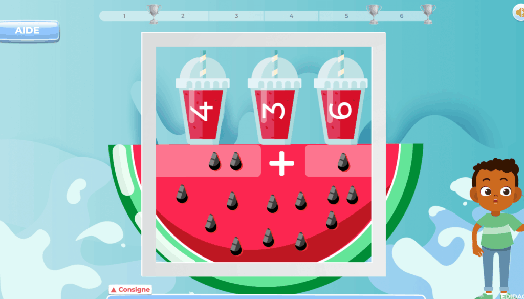 jeu de calcul pour enfant de 6 ans gratuit