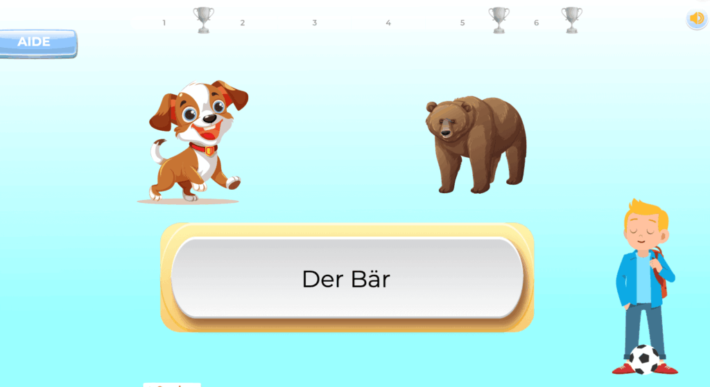vocabulaire allemand 7p en ligne réviser