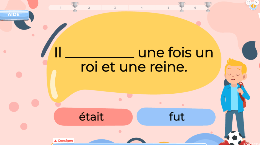 exercice conjugaison harmos en ligne avec correction